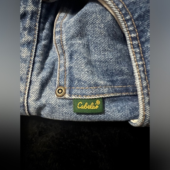 Cabela’s Men's 36 Regular Roughneck Upland Hunting Double Knee Jeans Brush Pants - Picture 5 of 9